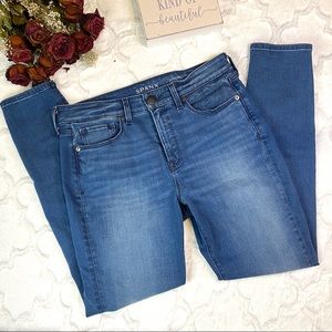 Spanx High Rise 5 Pocket Skinny Size 30